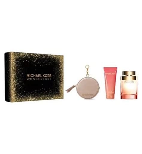 michael kors wonderlust gift set|wonderlust perfume gift set boots.